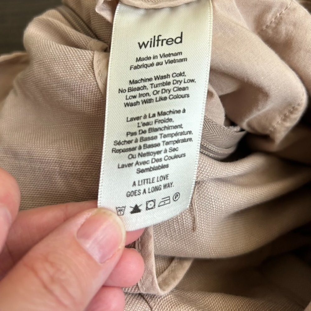 ARITZIA Wilfred Cairo Brax Linen Jumpsuit US 0 - Picture 8 of 8